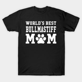 World’s Best Bullmastiff Mom T-Shirt